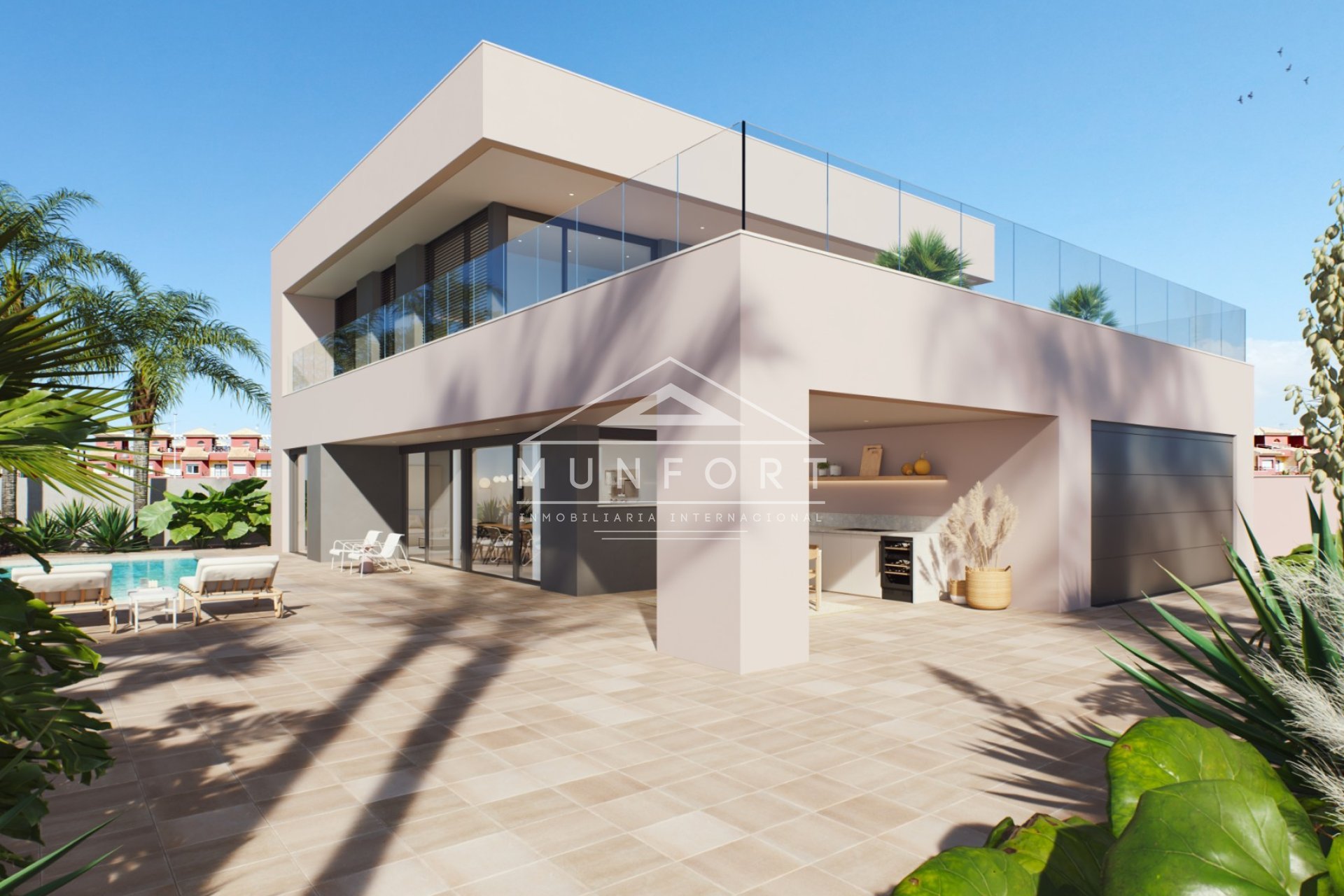 Neue Gebäude - Luxusvillen -
Orihuela Costa - La Zenia