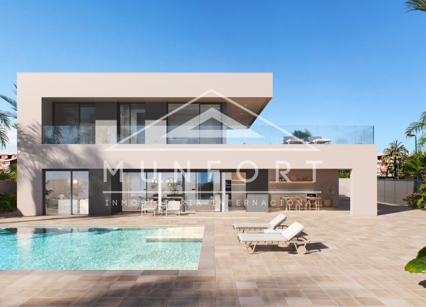 Neue Gebäude - Luxusvillen -
Orihuela Costa - La Zenia