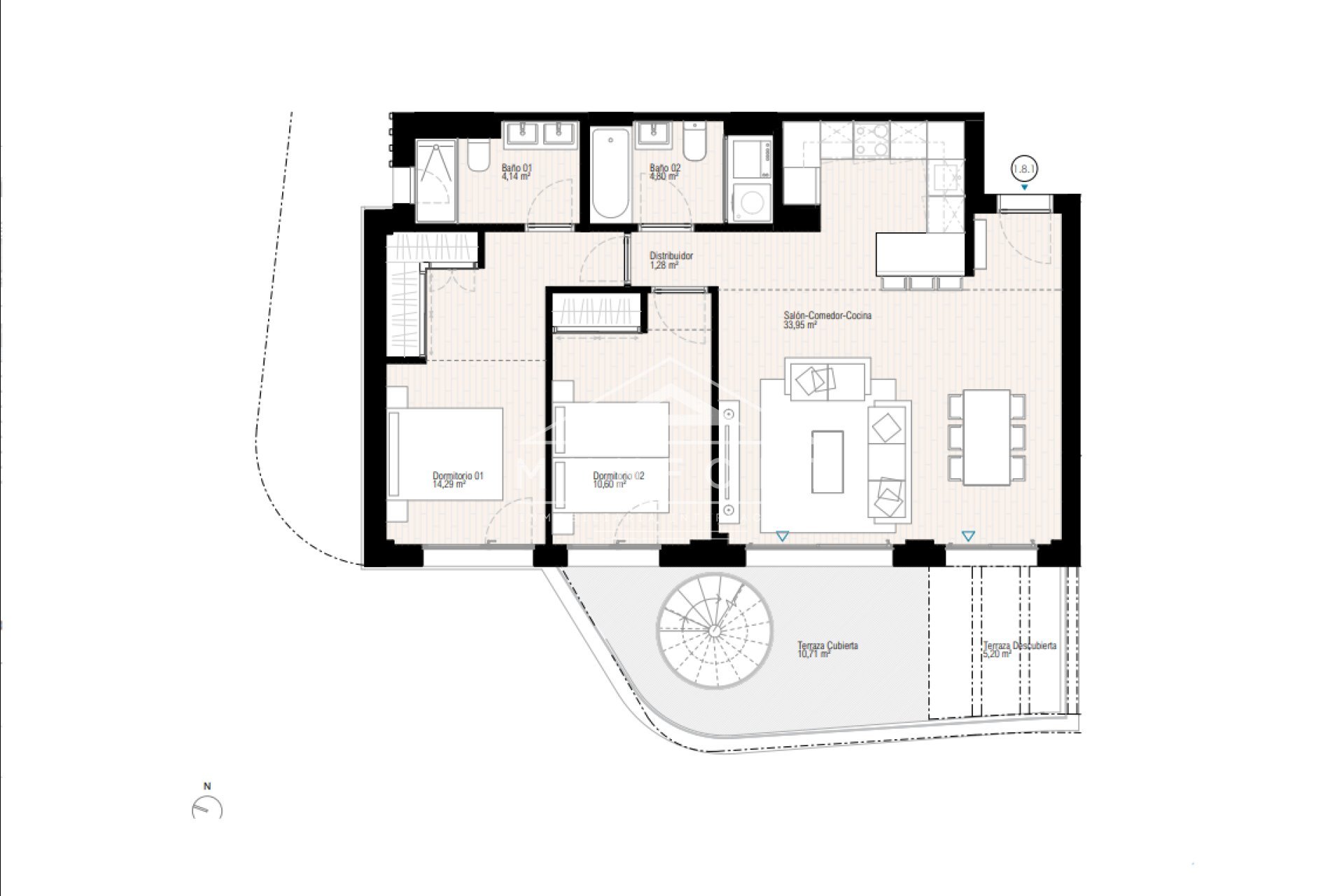 Neue Gebäude - Penthäuser -
Villajoyosa