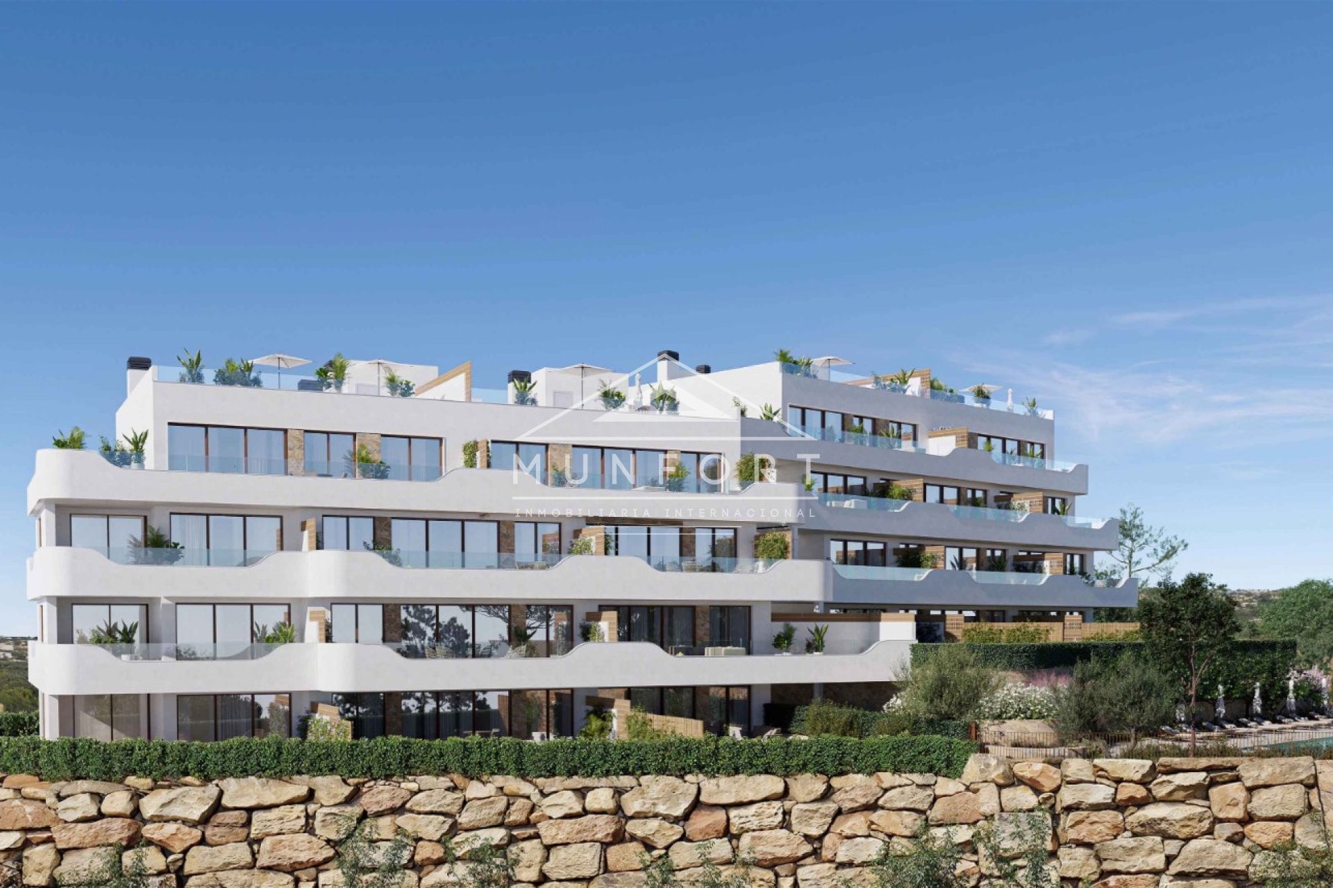 Neue Gebäude - Wohnungen -
Orihuela Costa - Las Colinas Golf