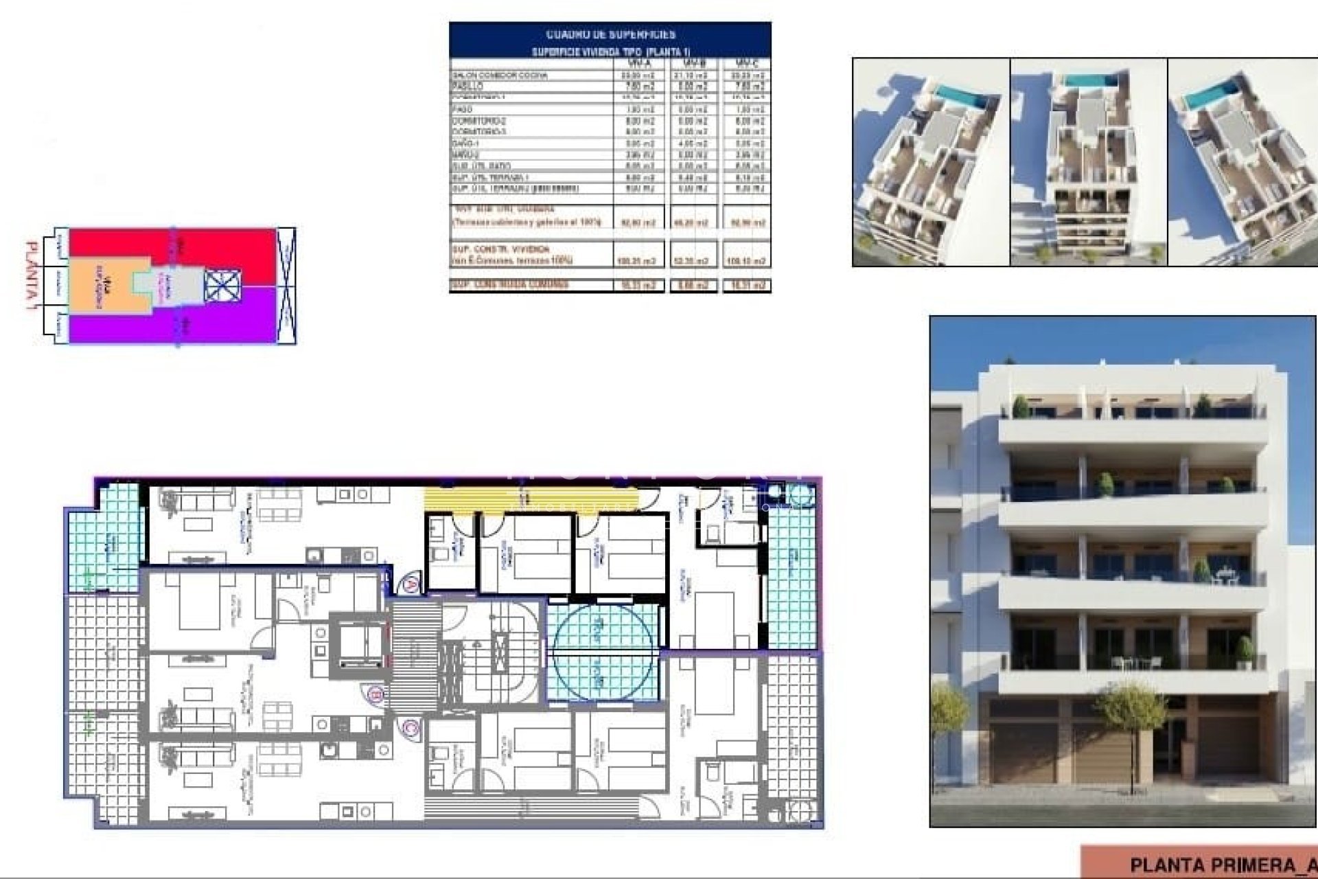 Neue Gebäude - Wohnungen -
Torrevieja