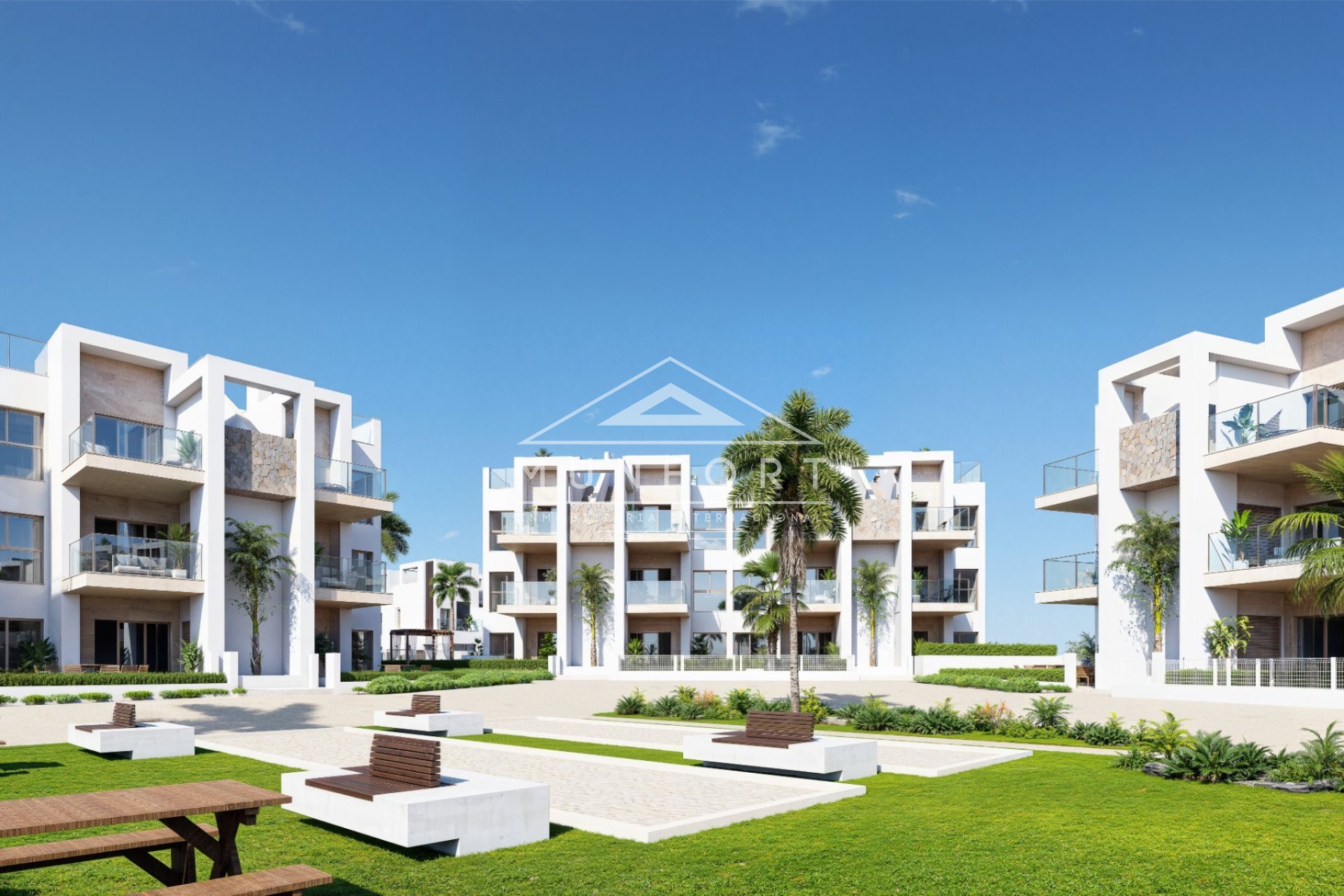 New Build - Apartments -
Alcázares, Los - La Serena Golf - Los Alcázares