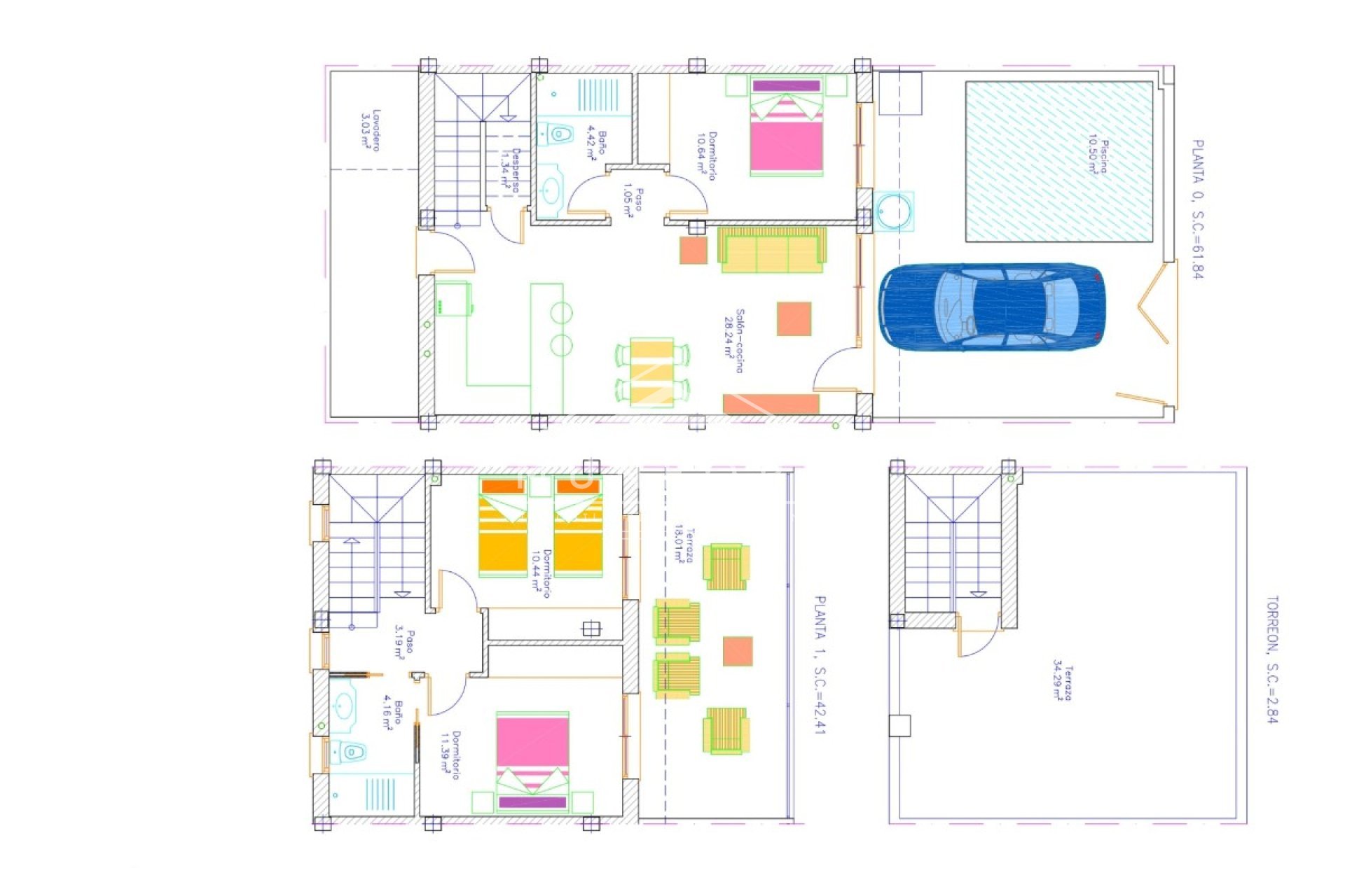 New Build - Terraced Houses -
Murcia - Jerónimo y Avileses