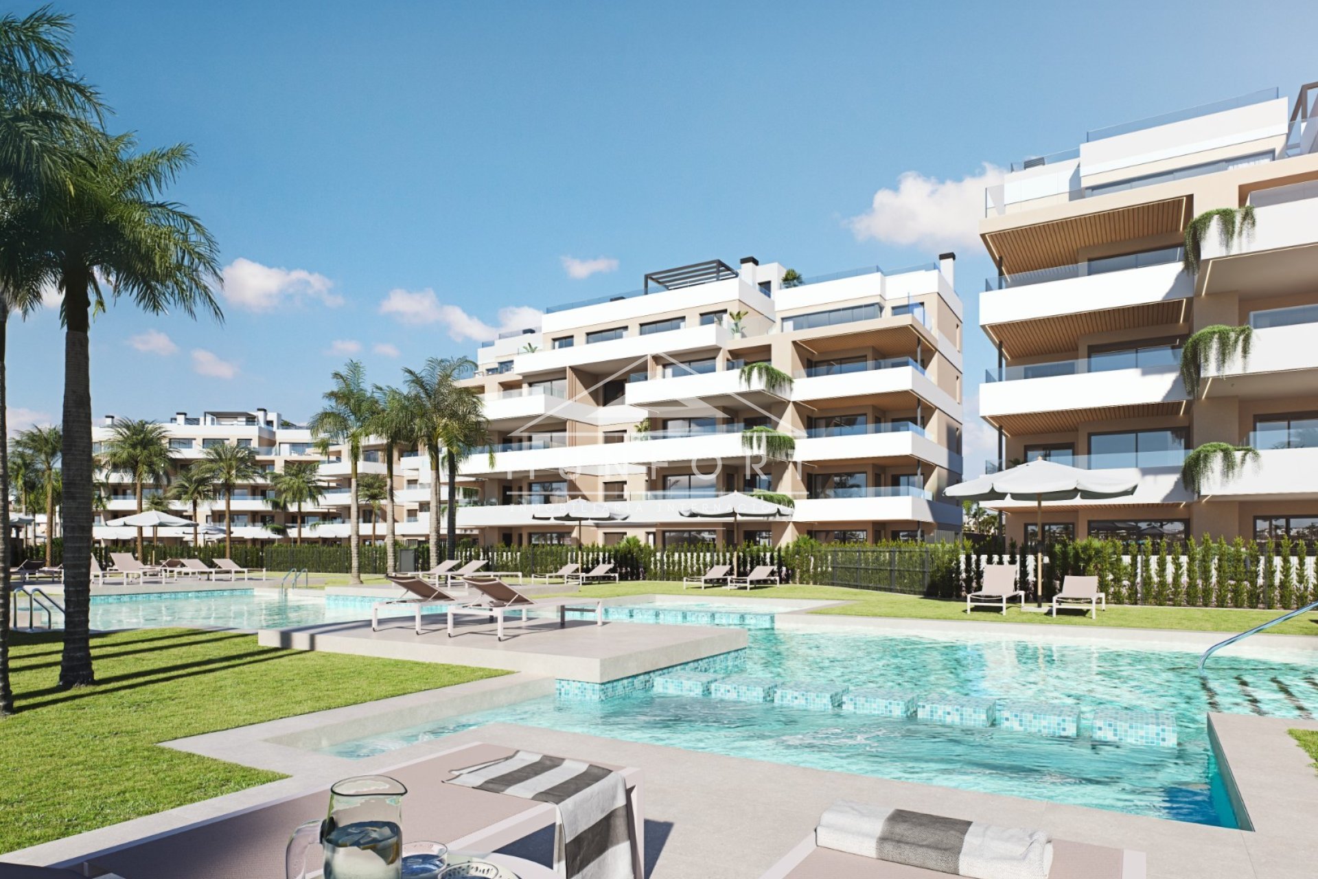 Nieuwbouw Woningen - Appartementen -
Torre-Pacheco - Santa Rosal&iacute;a Lake and Life Resort
