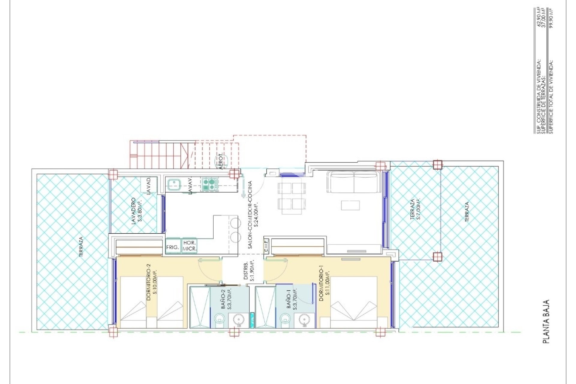 Nieuwbouw Woningen - Bungalows -
Torrevieja - Los Balcones - Torrevieja