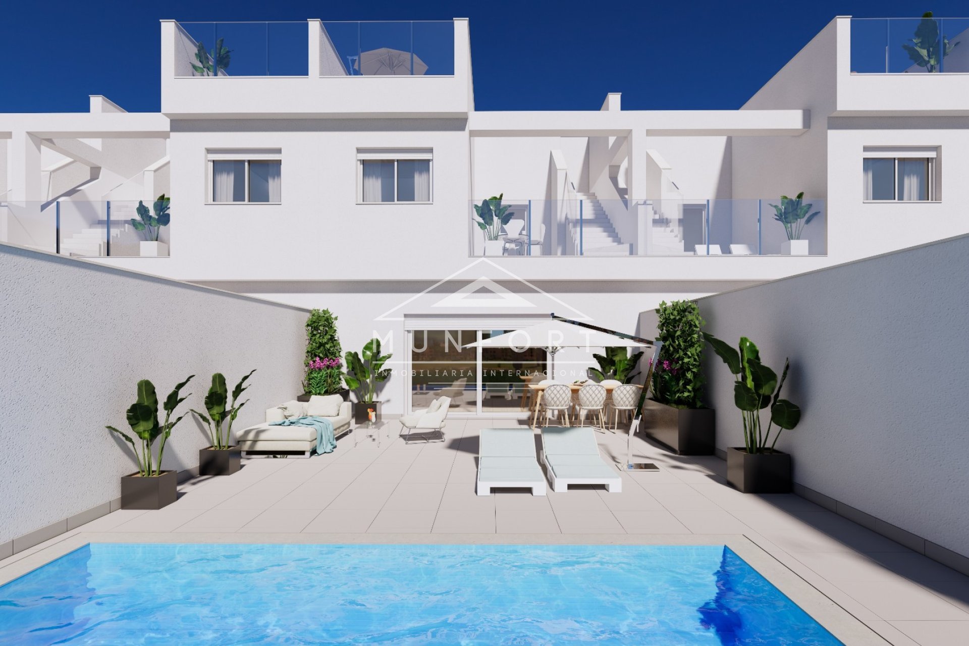 Nieuwbouw Woningen - Rijtjeshuizen -
Alcázares, Los - Los Alcázares