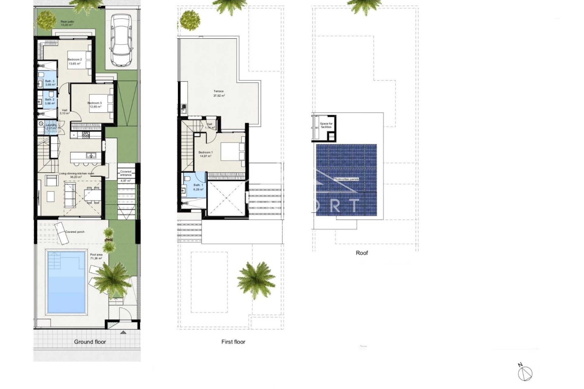 Nieuwbouw Woningen - Villa's -
Los Nietos