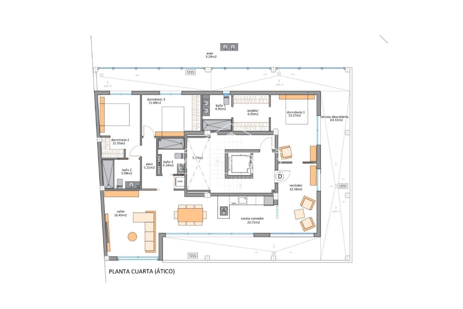 Nouvelle construction - Penthouses -
San Pedro del Pinatar - Lo Pag&aacute;n