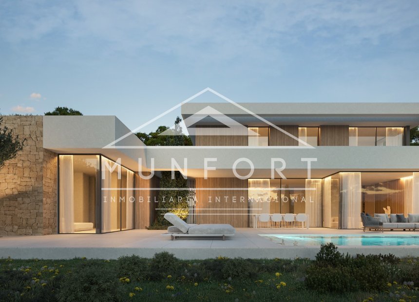 Nouvelle construction - Villas de luxe -
Moraira