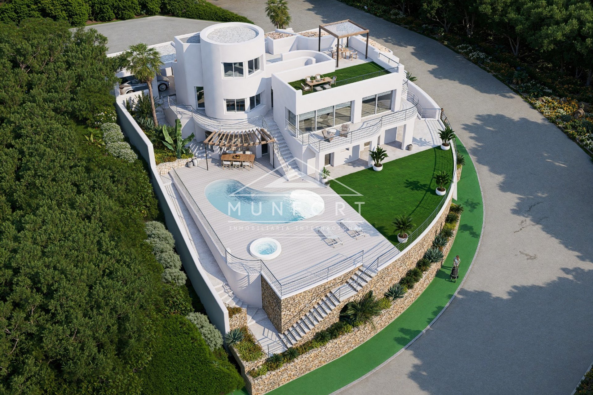 Nybygg - Luksusvillaer -
Altea - Altea Hills