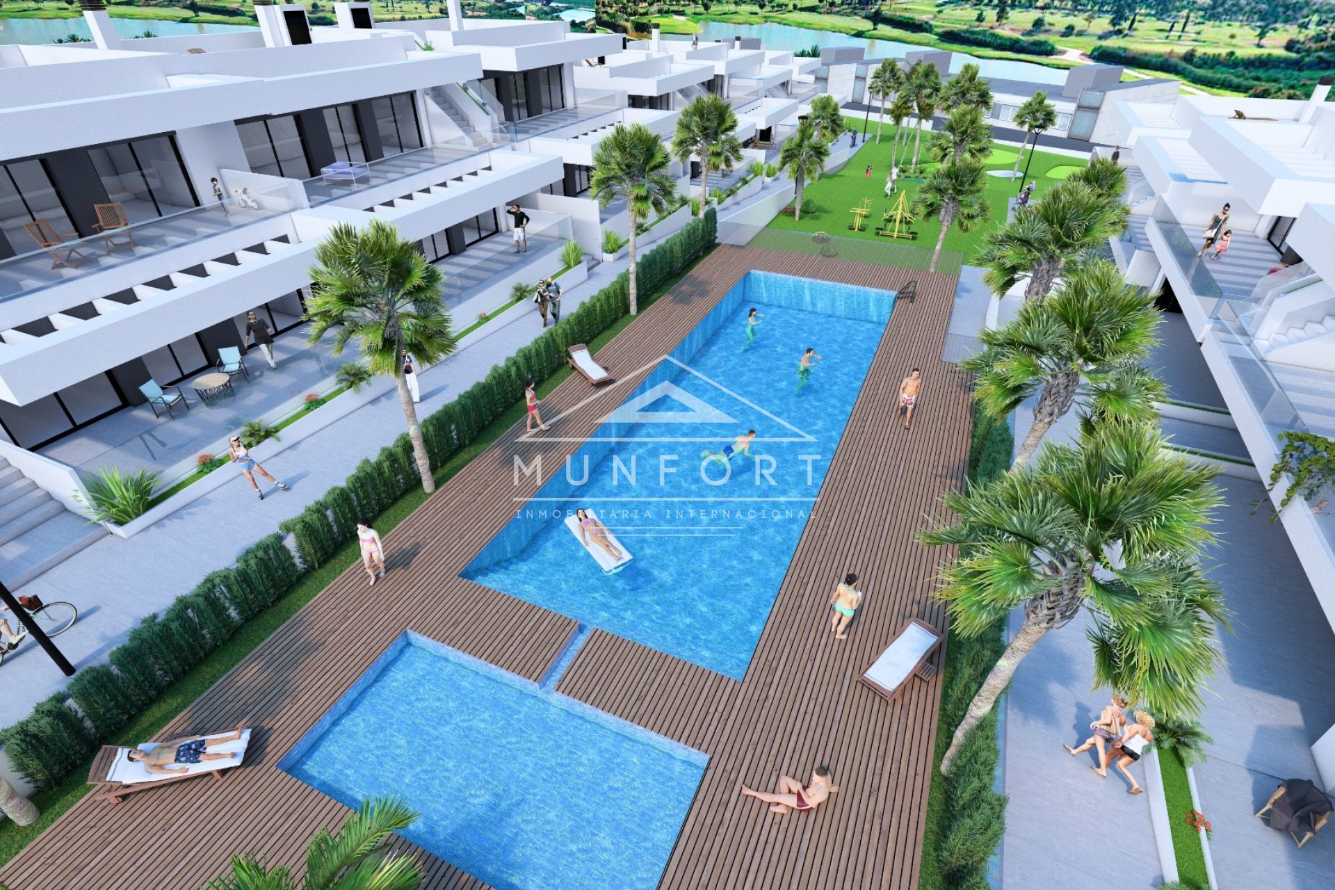 Nybyggnation - Bungalows -
Algorfa