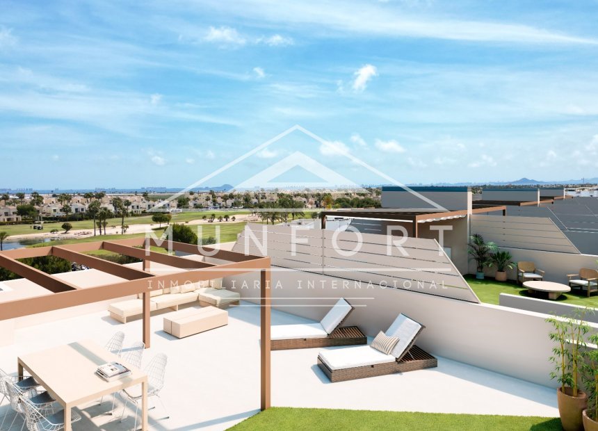 Nybyggnation - Bungalows -
Roda - Campo de Golf - Roda 