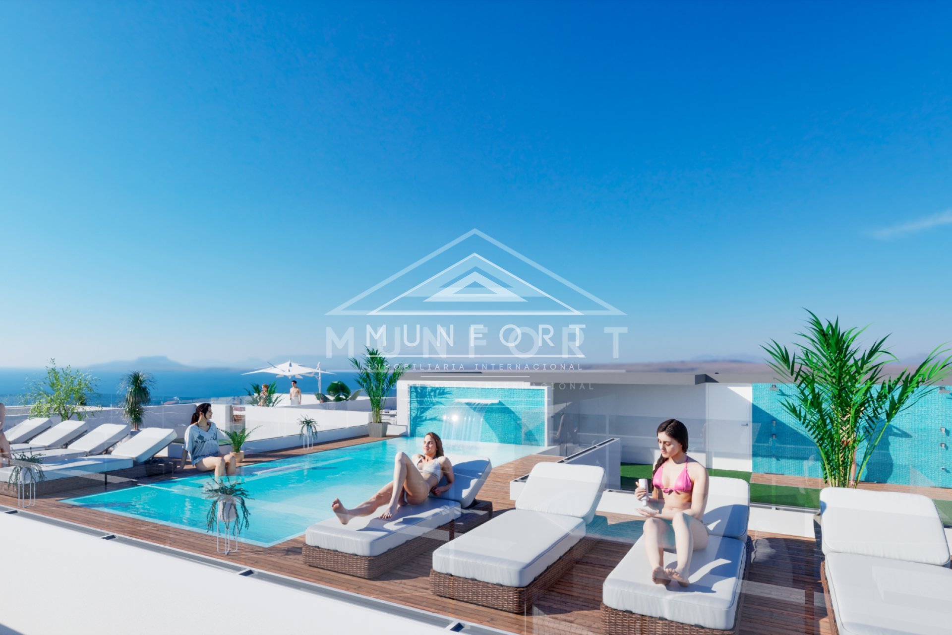 Nybyggnation - Takvåningar -
Torrevieja - Playa del Cura - Torrevieja