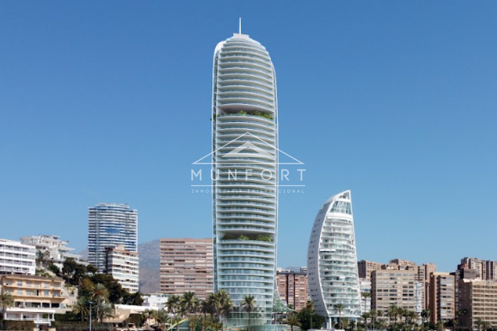 Obra nueva - Apartamentos -
Benidorm