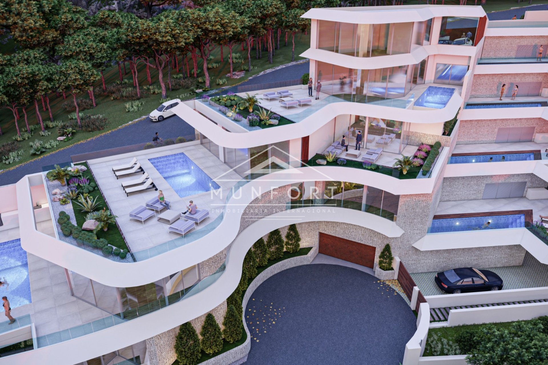 Obra nueva - Apartamentos -
Calpe