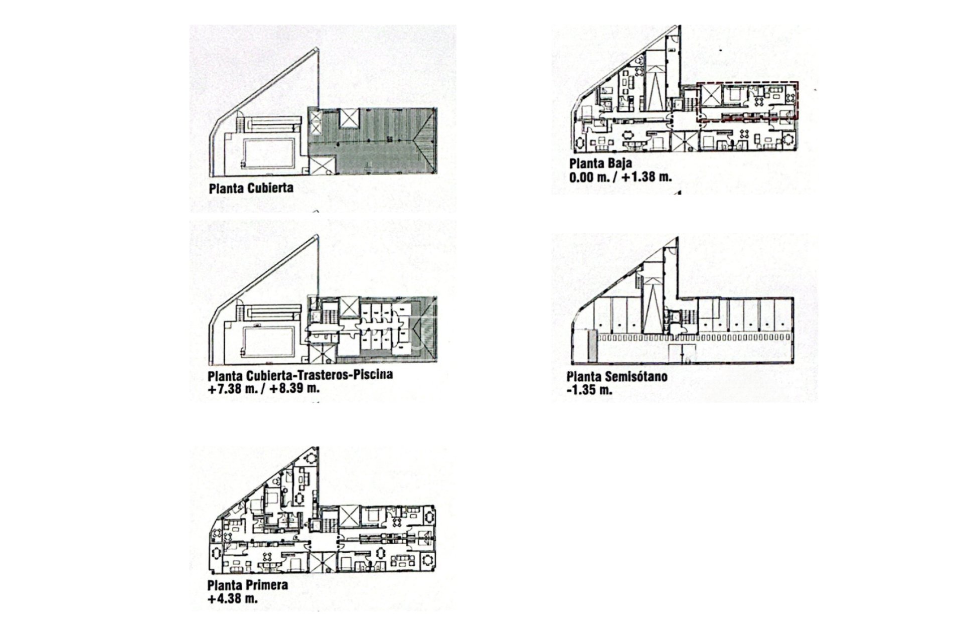 Obra nueva - Apartamentos -
Lo Pagán