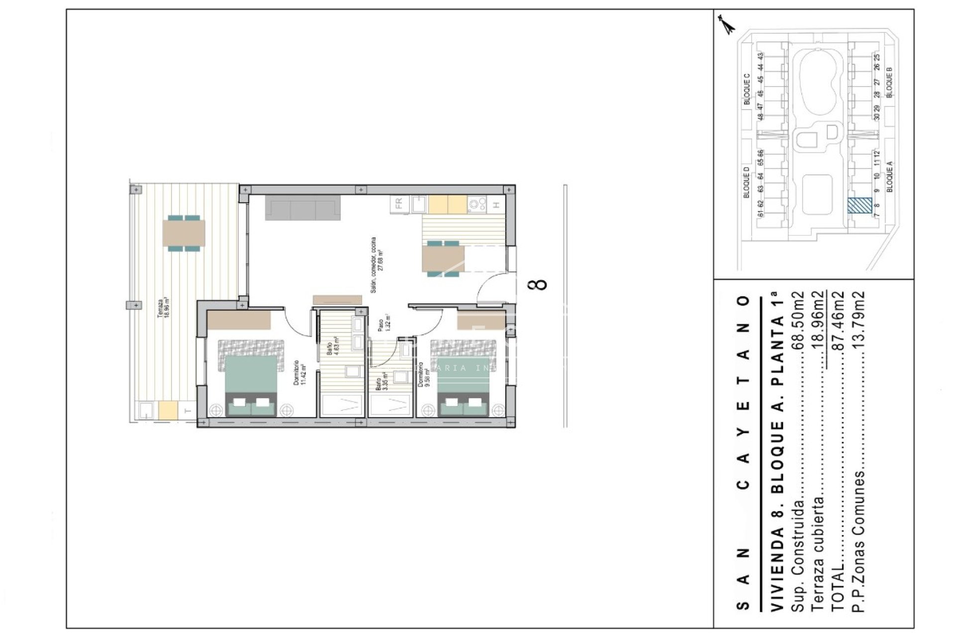 Obra nueva - Apartamentos -
San Javier - San Cayetano