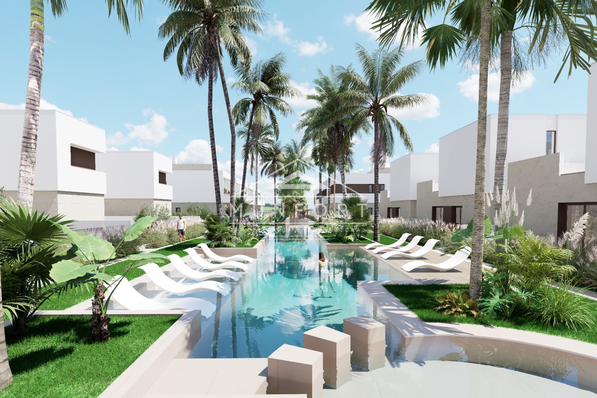 Obra nueva - Bungalows -
Alcázares, Los - Los Alc&aacute;zares