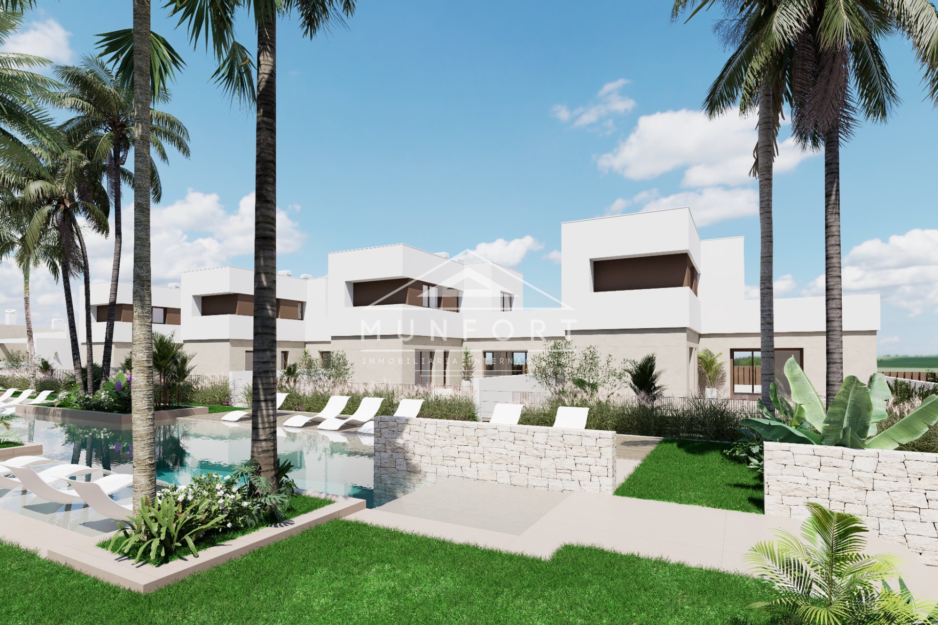 Obra nueva - Bungalows -
Alcázares, Los - Los Alc&aacute;zares