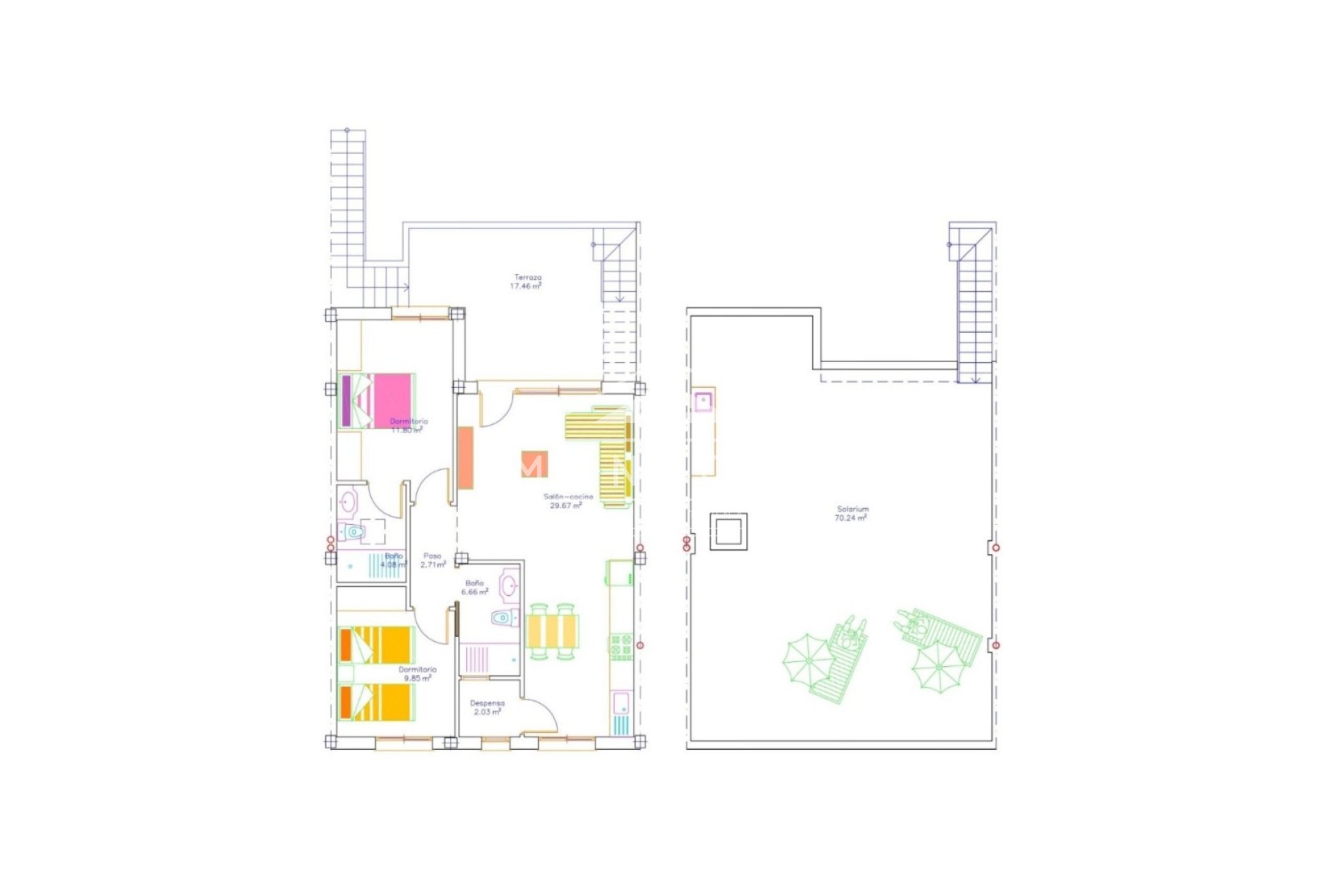 Obra nueva - Bungalows -
San Javier