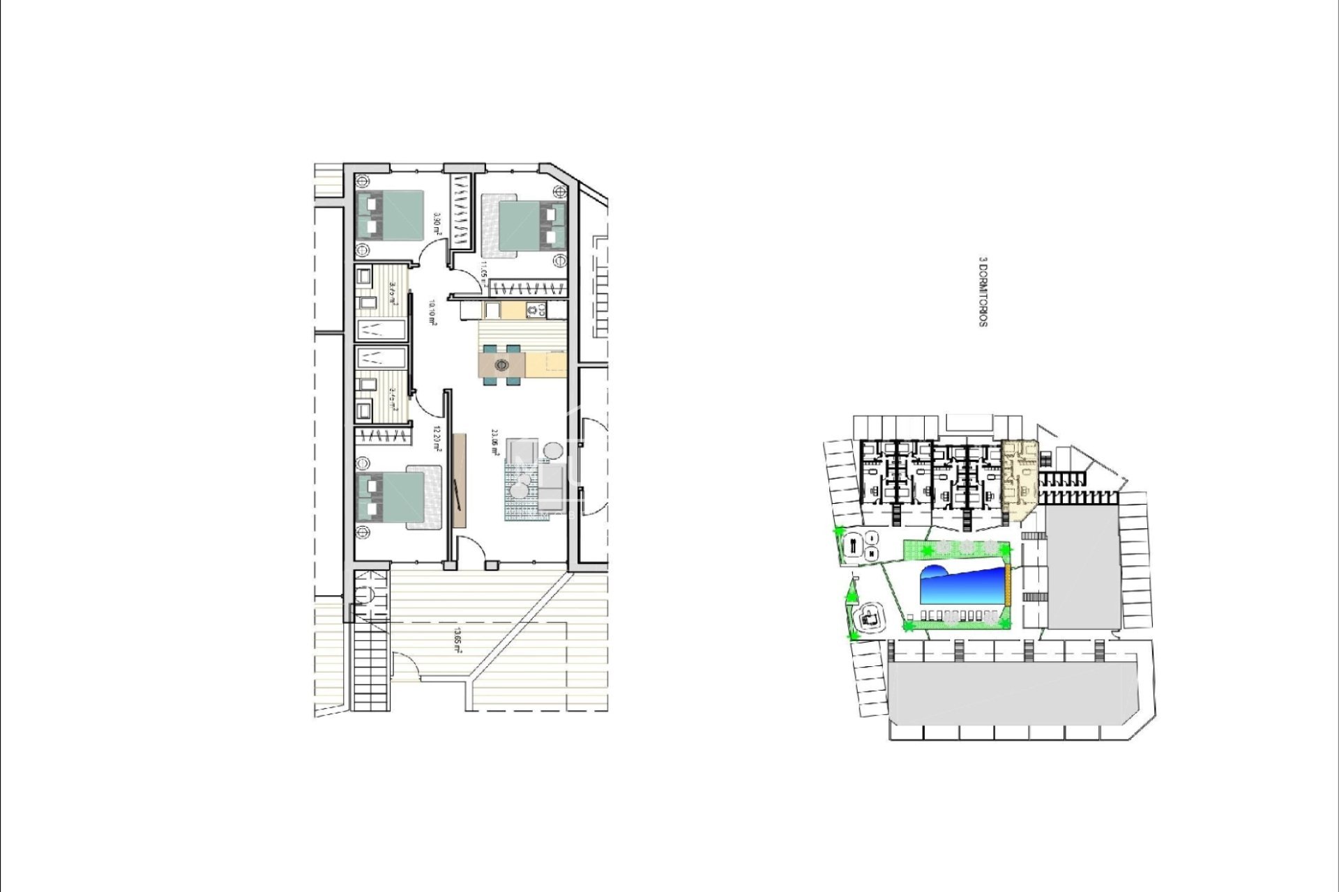 Obra nueva - Bungalows -
Torre-Pacheco - Roldán