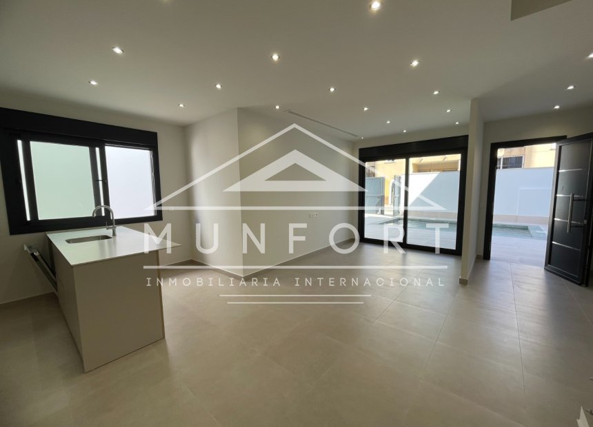 Obra nueva - Casas Adosadas -
Algorfa - Los Montesinos