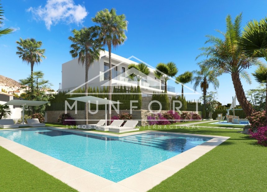 Obra nueva - Casas Adosadas -
Finestrat