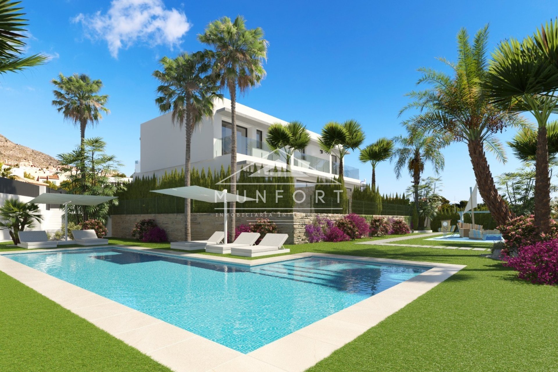 Obra nueva - Casas Adosadas -
Finestrat