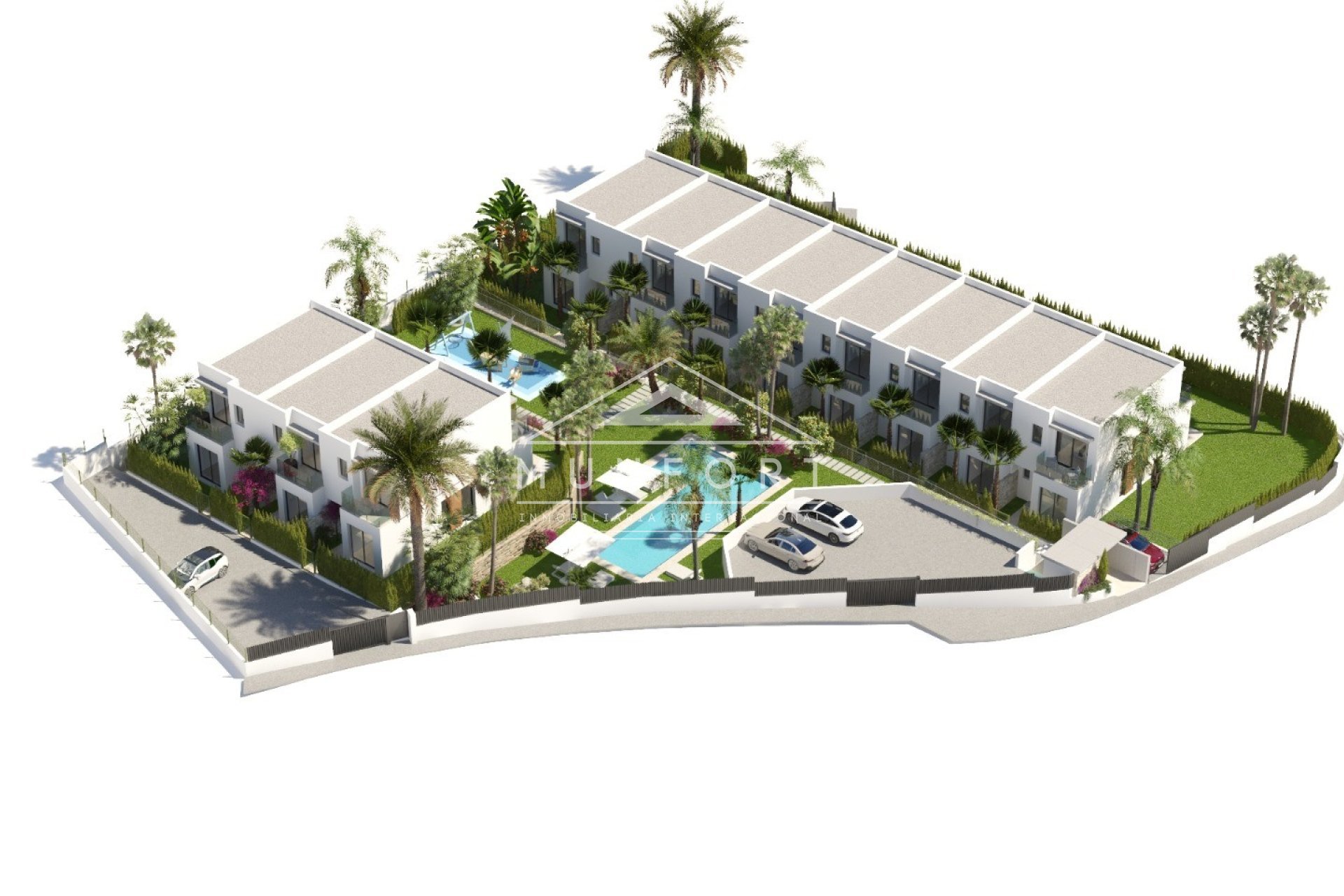 Obra nueva - Casas Adosadas -
Finestrat