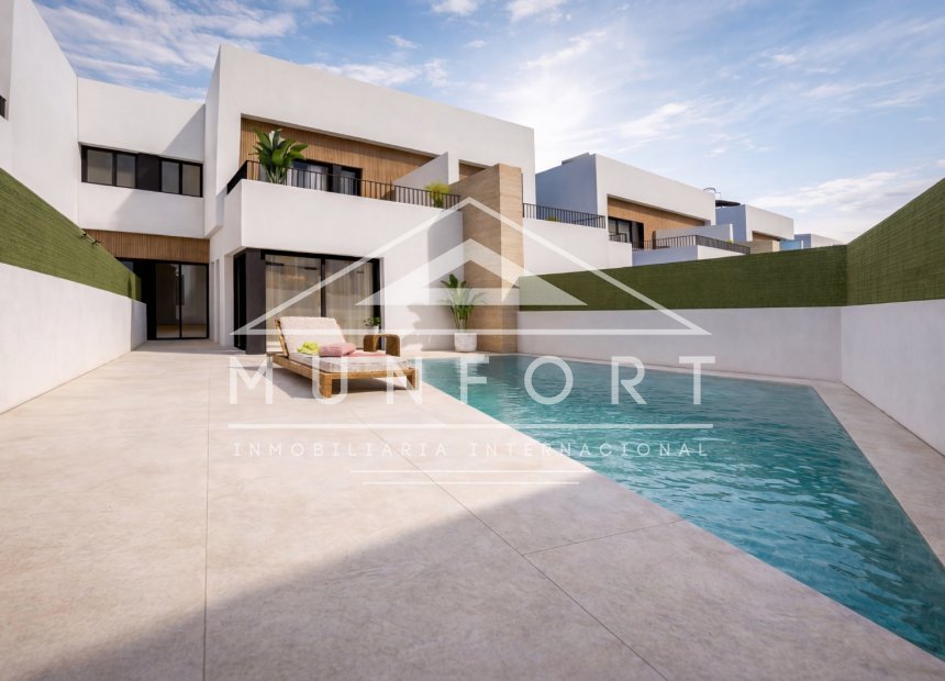 Obra nueva - Casas Adosadas -
San Javier