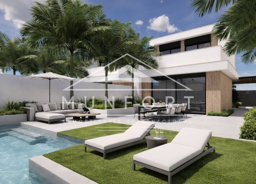 Obra nueva - Villas -
Alcázares, Los - La Serena Golf - Los Alcázares
