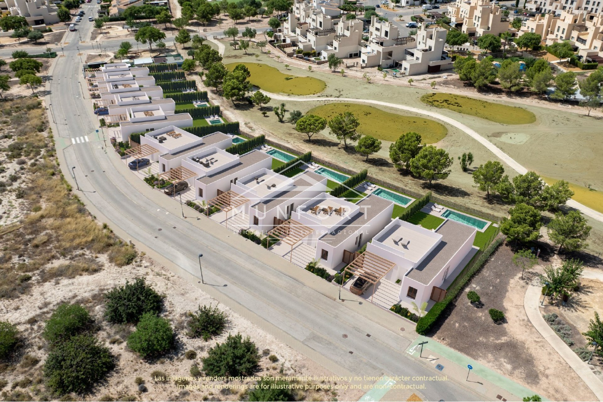 Obra nueva - Villas -
Corvera