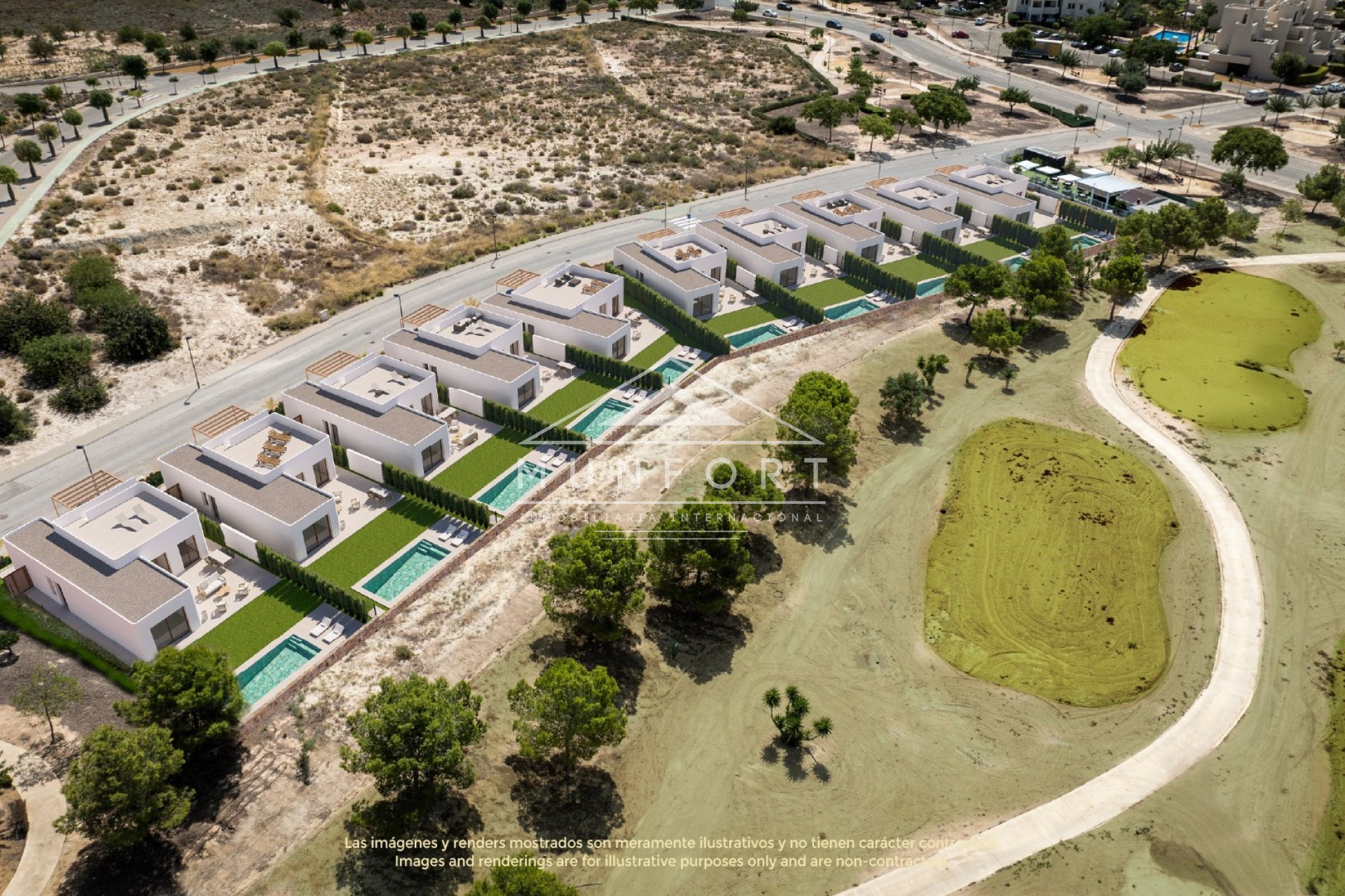 Obra nueva - Villas -
Corvera