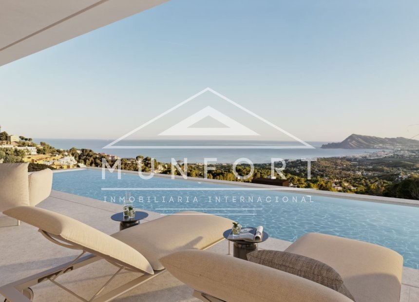 Obra nueva - Villas de lujo -
Altea