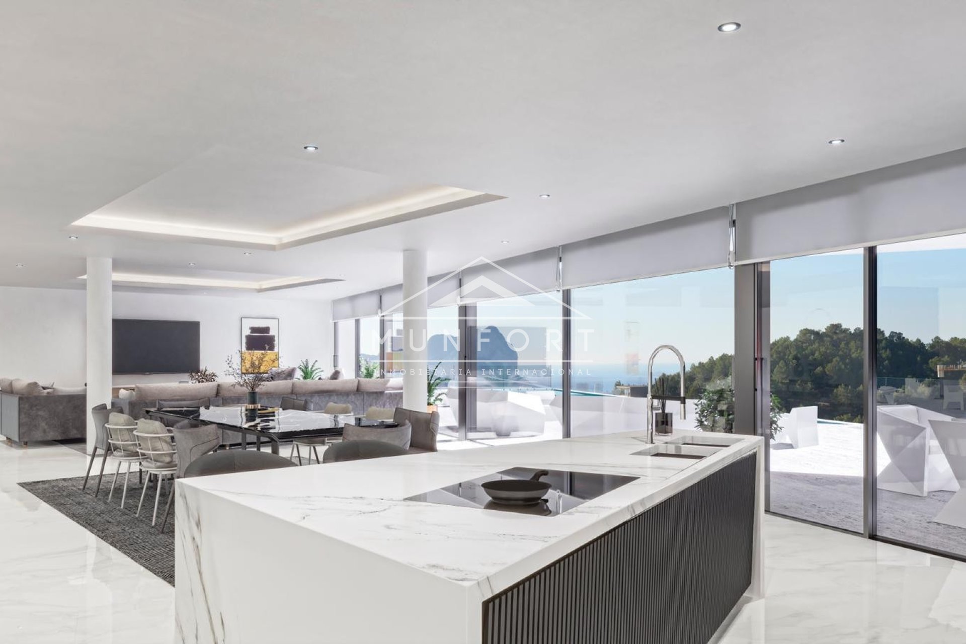 Obra nueva - Villas de lujo -
Benissa