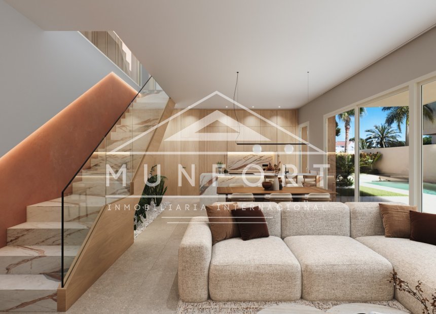 Obra nueva - Villas de lujo -
Orihuela Costa - Dehesa de Campoamor