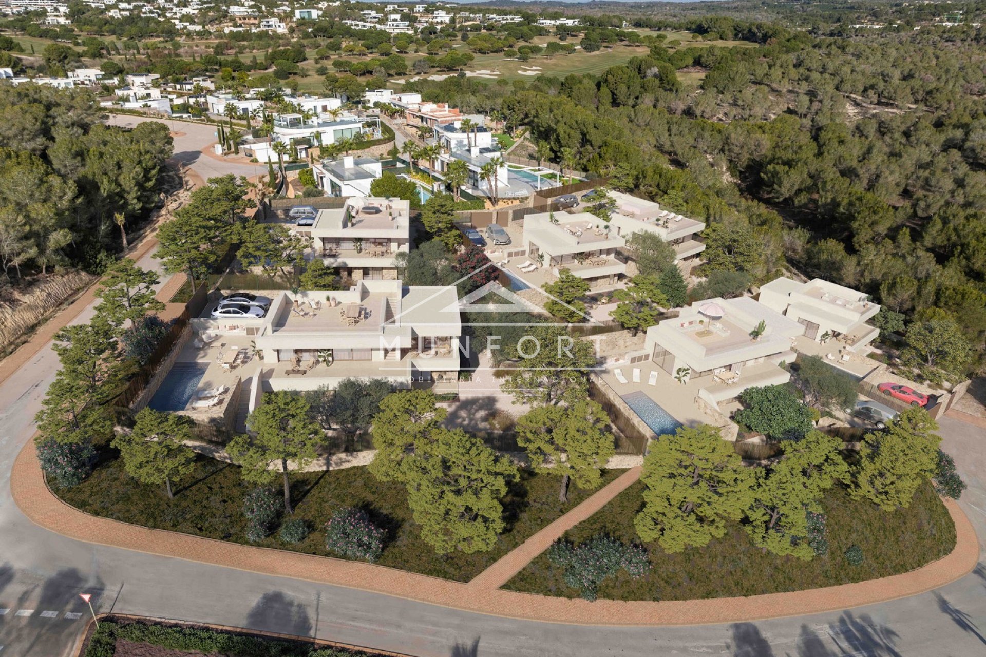 Obra nueva - Villas de lujo -
Orihuela Costa - Las Colinas Golf