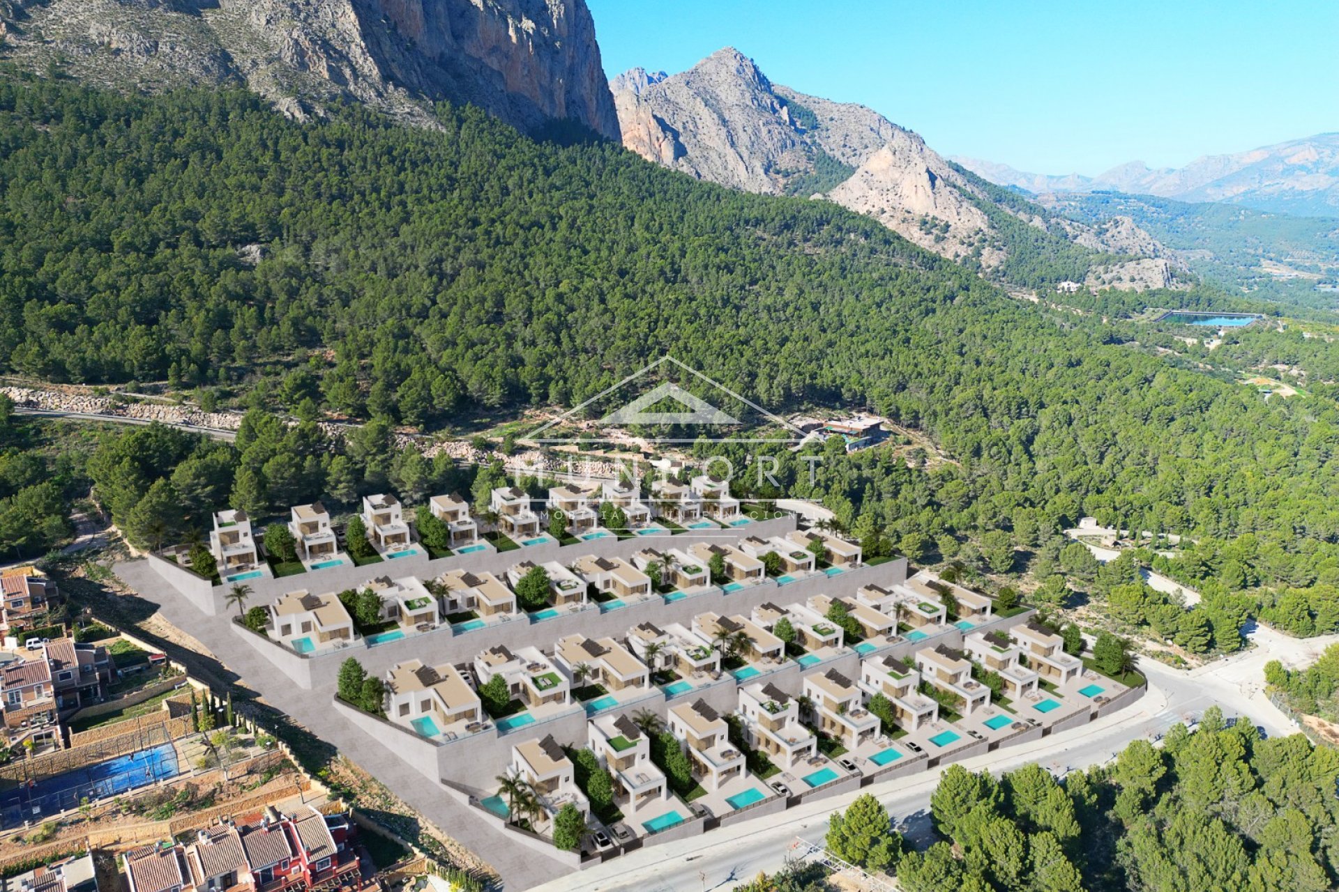 Obra nueva - Villas de lujo -
Polop de La Marina 