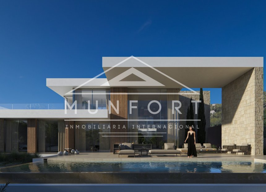 Obra nueva - Villas de lujo -
Teulada