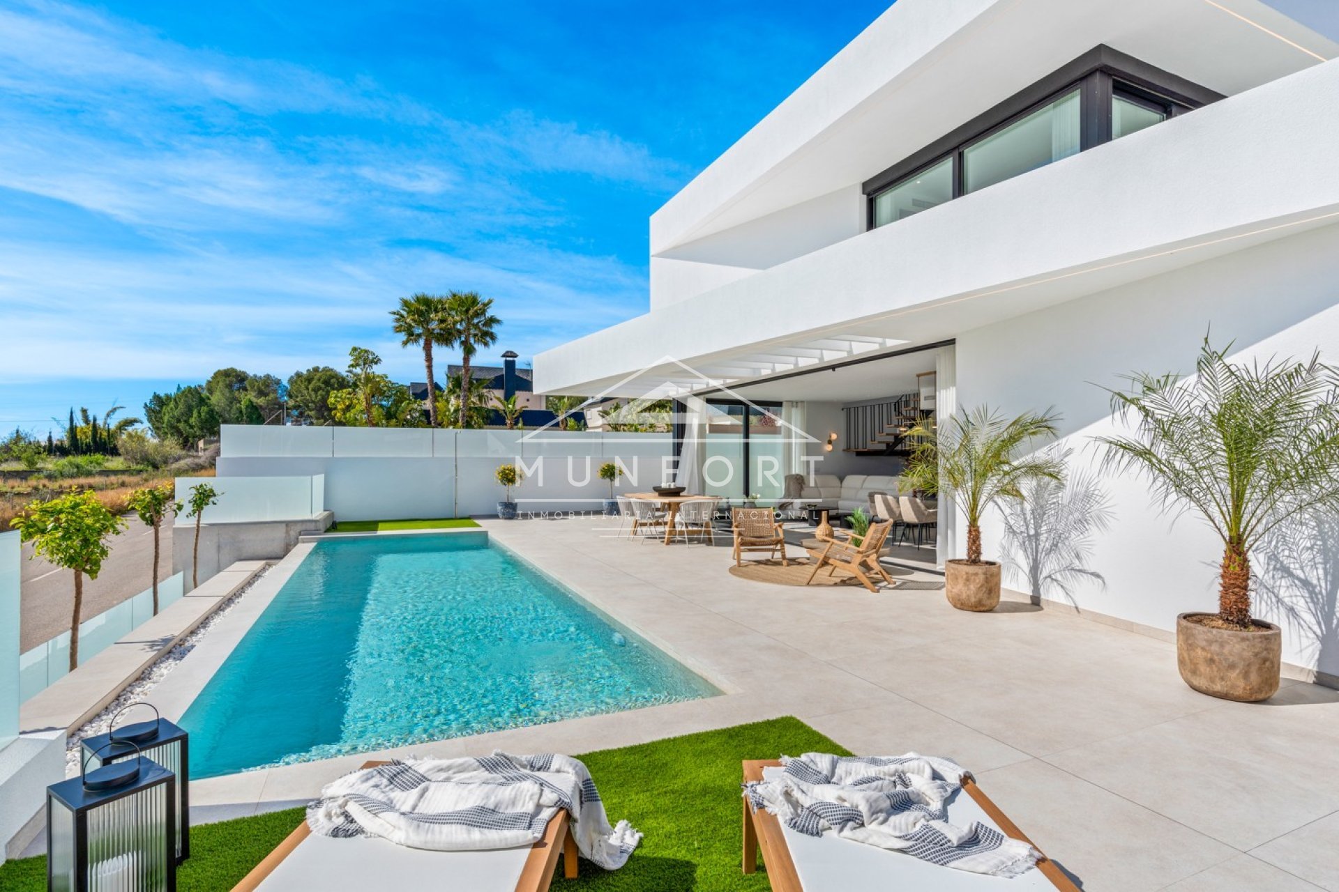 Obra nueva - Villas -
Polop de La Marina 