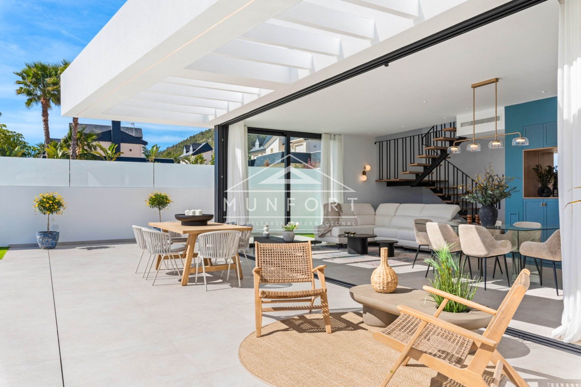 Obra nueva - Villas -
Polop de La Marina 