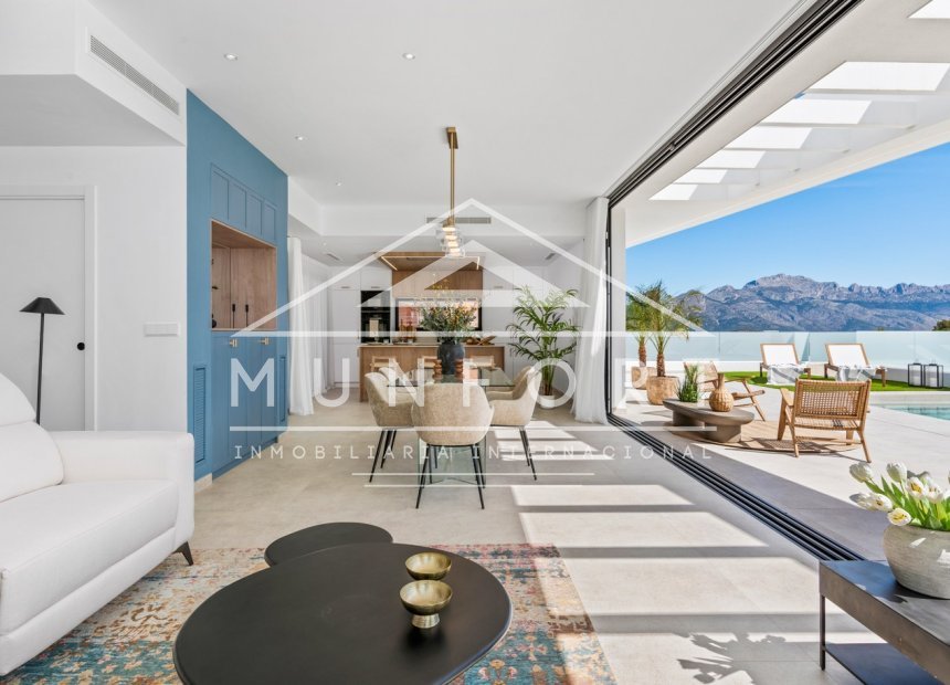 Obra nueva - Villas -
Polop de La Marina 