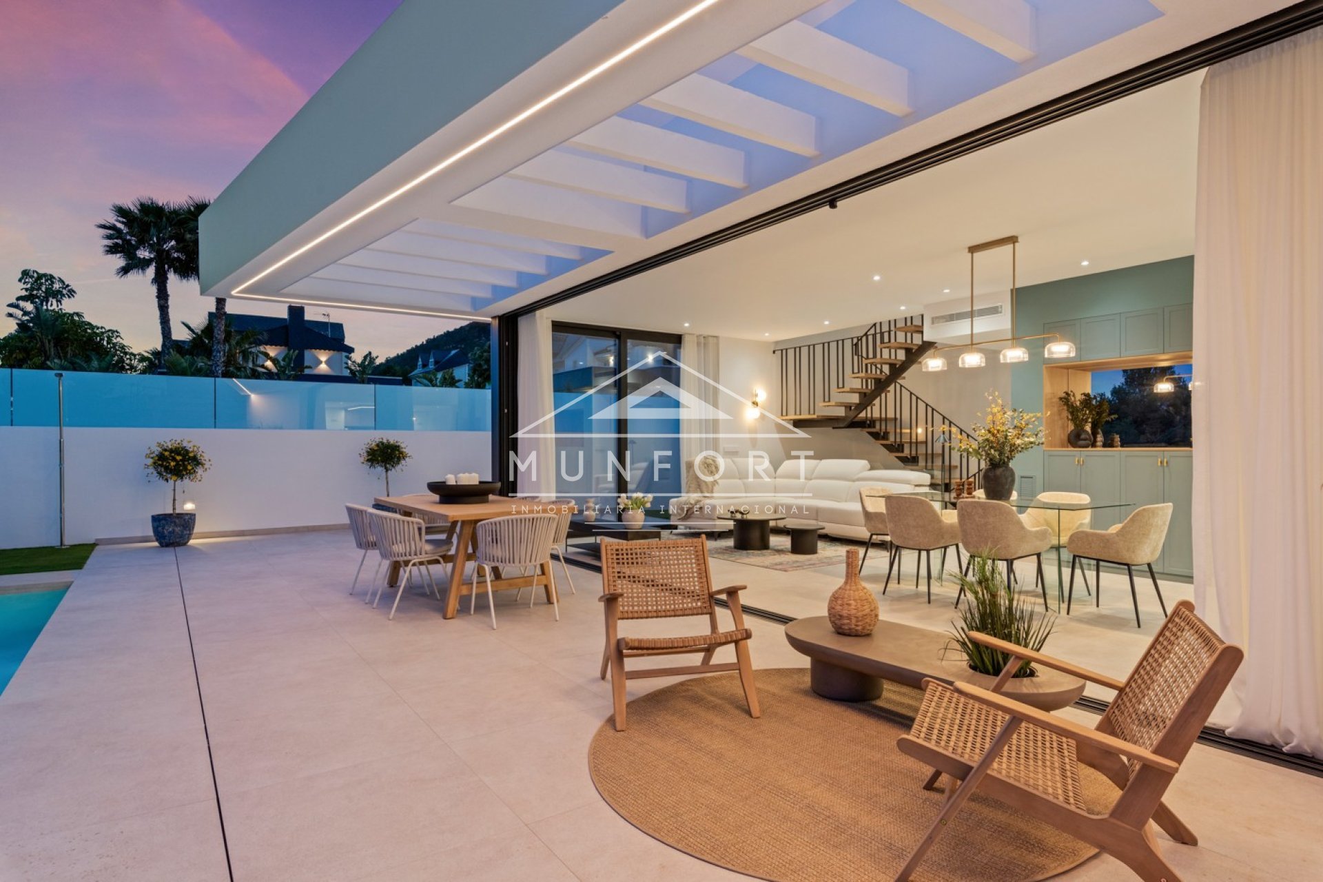 Obra nueva - Villas -
Polop de La Marina 
