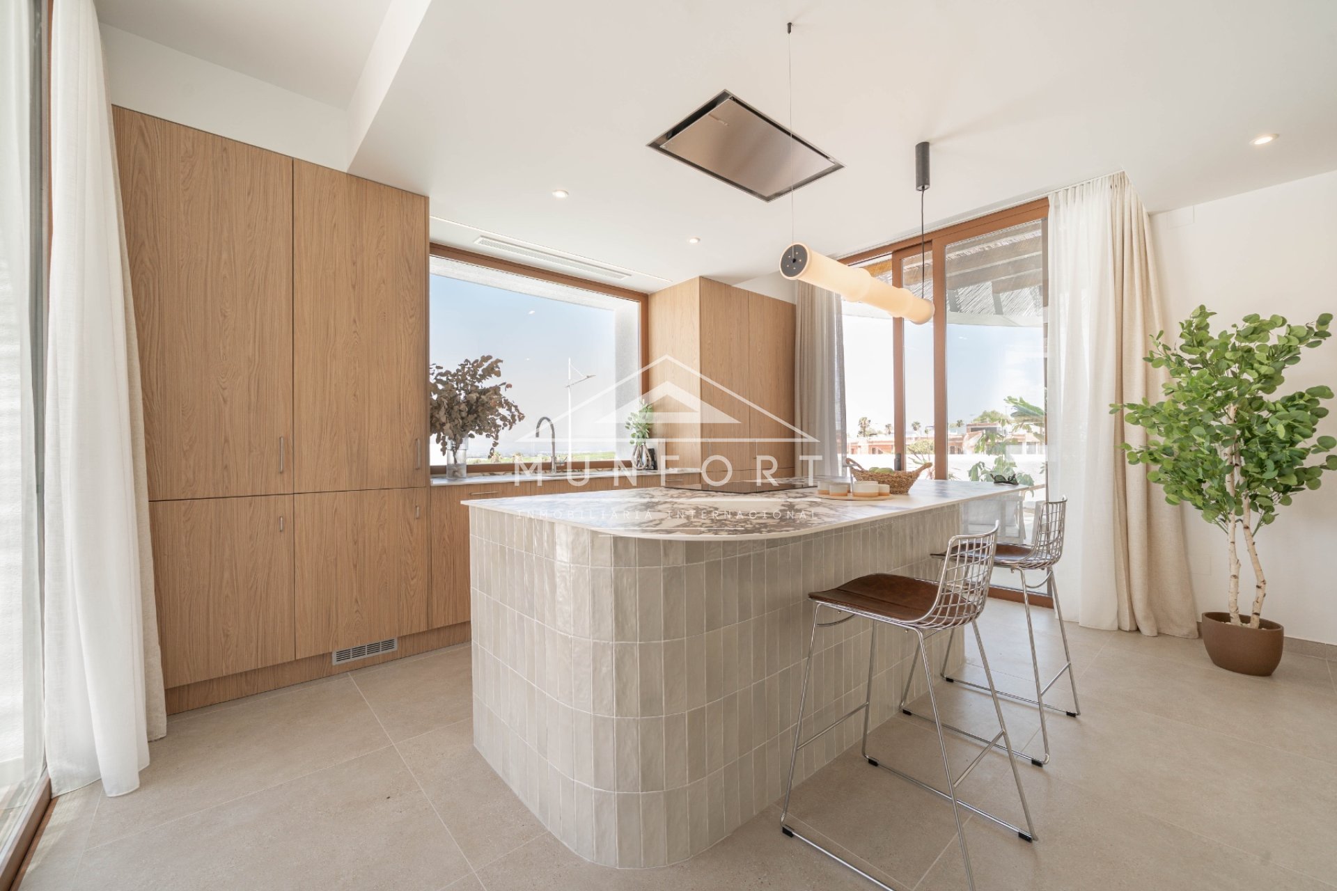 Obra nueva - Villas -
Polop de La Marina 