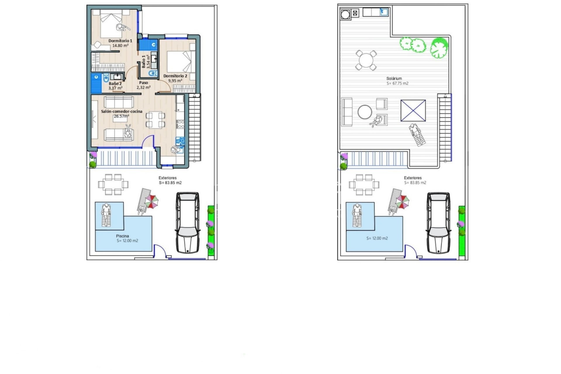 Obra nueva - Villas -
Torre-Pacheco