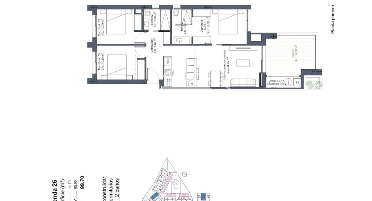 Resale - Apartments -
Alcázares, Los - La Serena Golf - Los Alcázares