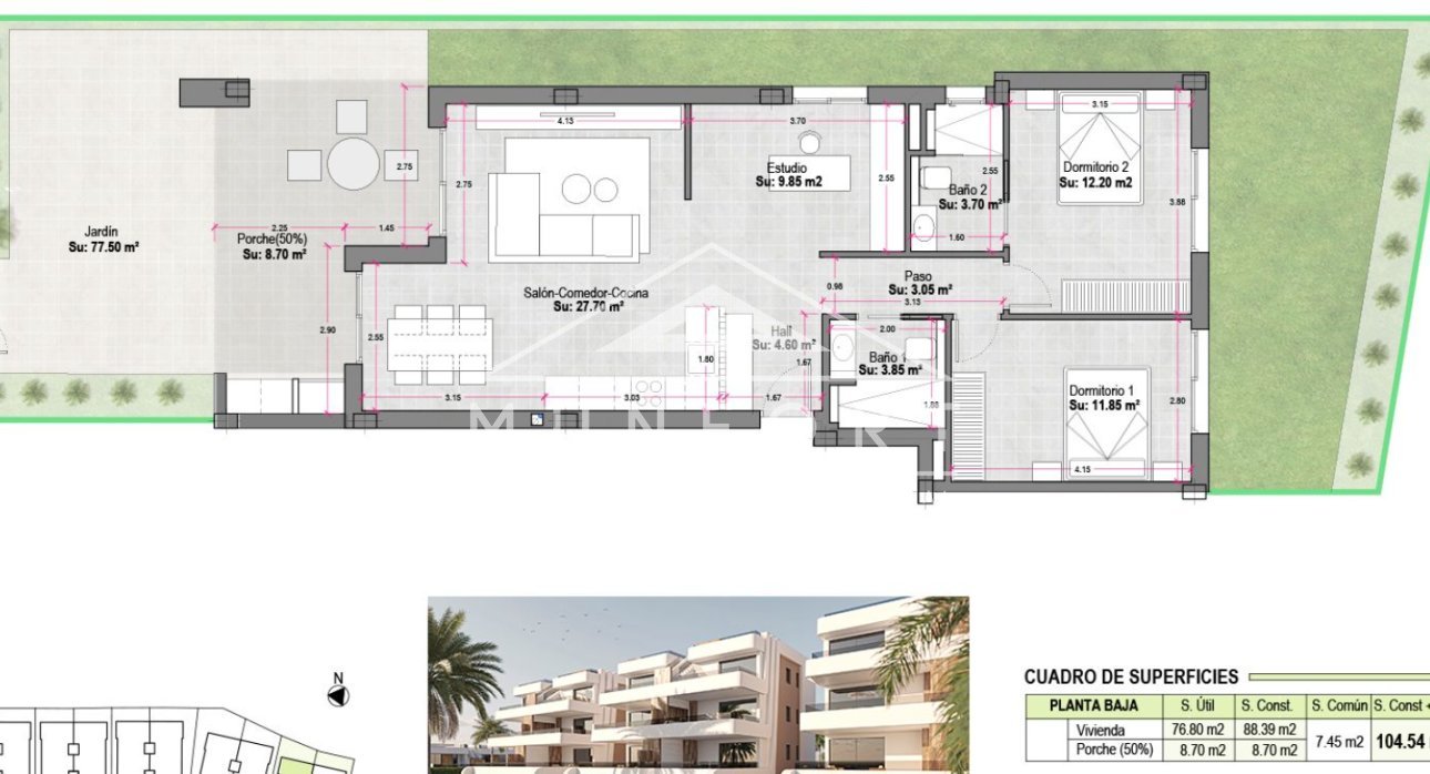Resale - Apartments -
Alhama de Murcia - Condado de Alhama