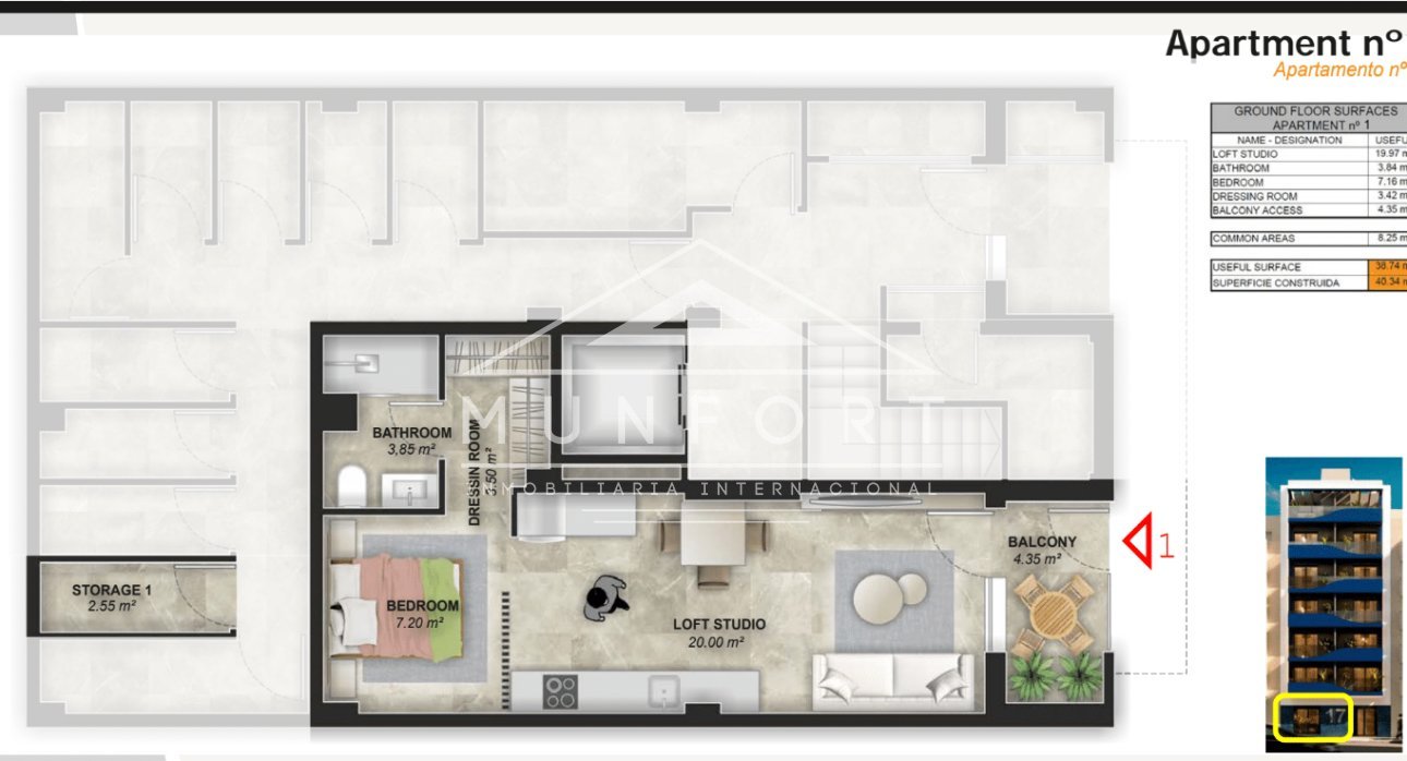 Resale - Apartments -
Torrevieja - El Acequión - Torrevieja