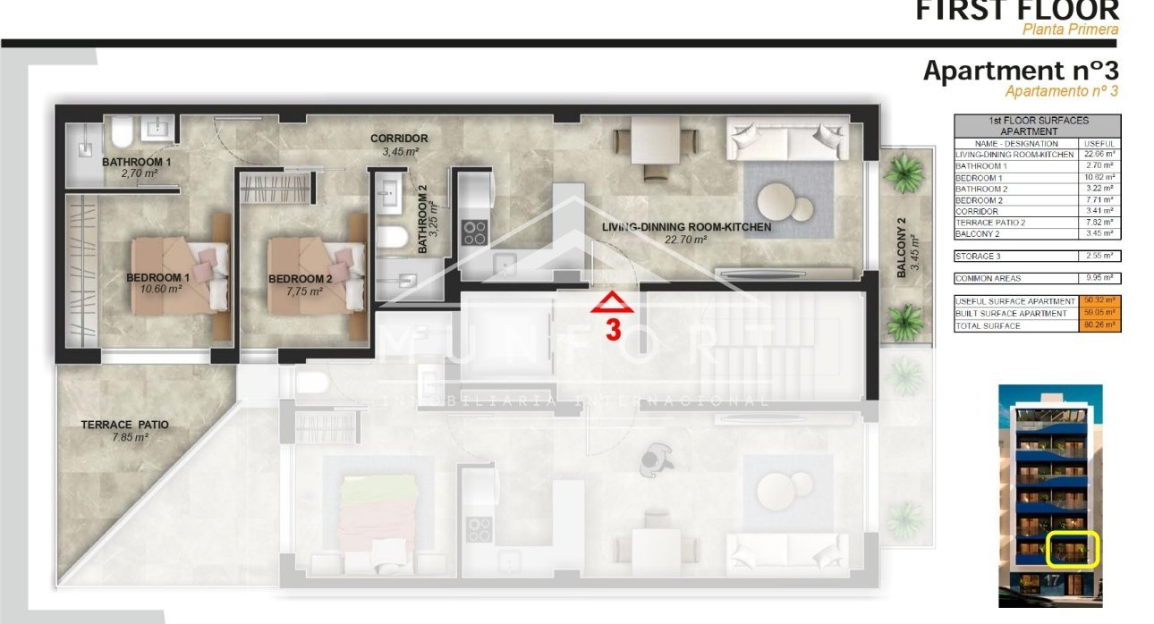 Resale - Apartments -
Torrevieja - El Acequión - Torrevieja