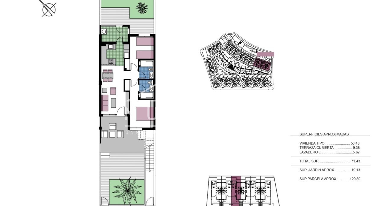 Resale - Bungalows -
Pilar de la Horadada - Mil Palmeras